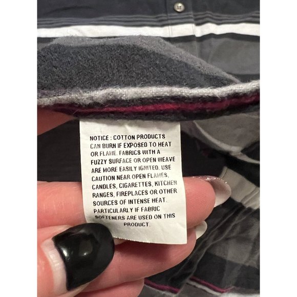 CABELAS Shirt Women Size Medium Aztec Flannel Southwestern Cowboy Western Button - Picture 11 of 16